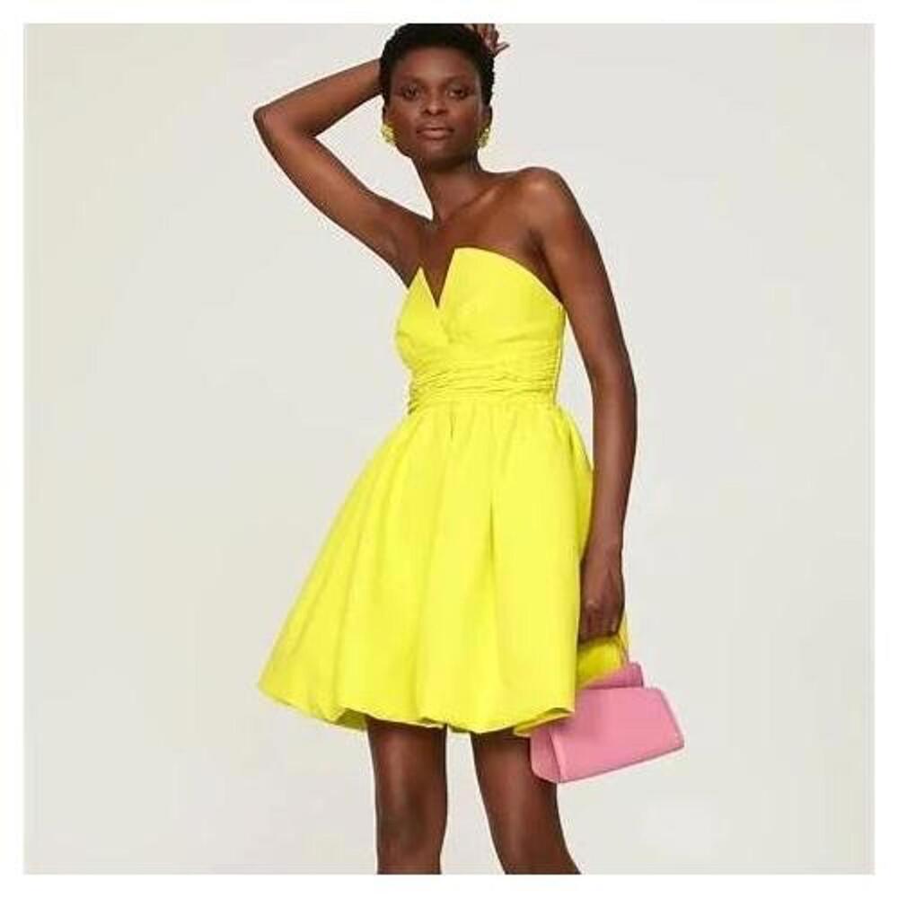 Sachin& Babi Maura Dress Chartreuse Size 6
